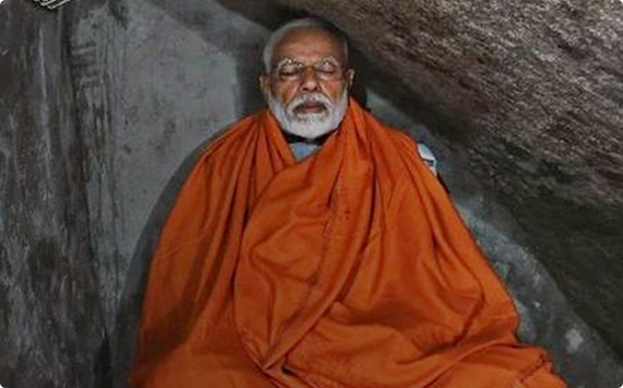 Пещера для медитации премьер министра Индии стала достопримечательностью